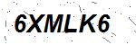 CAPTCHA verification image containing distorted text characters