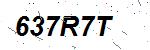 CAPTCHA verification image containing distorted text characters