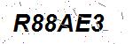 CAPTCHA verification image containing distorted text characters