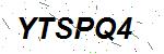 CAPTCHA verification image containing distorted text characters