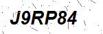 CAPTCHA verification image containing distorted text characters
