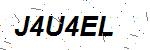 CAPTCHA verification image containing distorted text characters