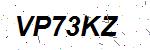 CAPTCHA verification image containing distorted text characters