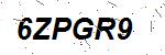 CAPTCHA verification image containing distorted text characters