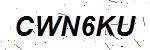 CAPTCHA verification image containing distorted text characters