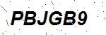 CAPTCHA verification image containing distorted text characters