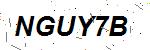 CAPTCHA verification image containing distorted text characters