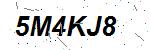 CAPTCHA verification image containing distorted text characters