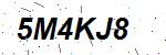 CAPTCHA verification image containing distorted text characters