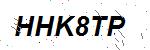 CAPTCHA verification image containing distorted text characters