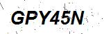 CAPTCHA verification image containing distorted text characters