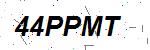 CAPTCHA verification image containing distorted text characters