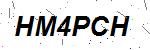 CAPTCHA verification image containing distorted text characters