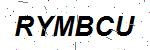 CAPTCHA verification image containing distorted text characters