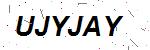 CAPTCHA verification image containing distorted text characters