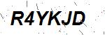 CAPTCHA verification image containing distorted text characters