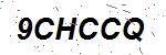 CAPTCHA verification image containing distorted text characters