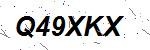 CAPTCHA verification image containing distorted text characters