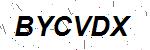 CAPTCHA verification image containing distorted text characters