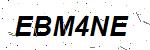 CAPTCHA verification image containing distorted text characters