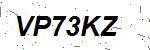 CAPTCHA verification image containing distorted text characters