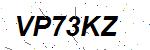 CAPTCHA verification image containing distorted text characters