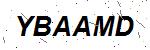 CAPTCHA verification image containing distorted text characters