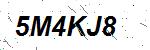 CAPTCHA verification image containing distorted text characters