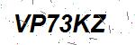 CAPTCHA verification image containing distorted text characters