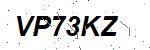 CAPTCHA verification image containing distorted text characters