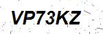 CAPTCHA verification image containing distorted text characters
