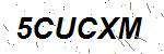 CAPTCHA verification image containing distorted text characters