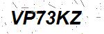 CAPTCHA verification image containing distorted text characters