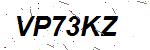 CAPTCHA verification image containing distorted text characters