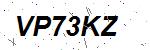 CAPTCHA verification image containing distorted text characters