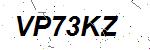 CAPTCHA verification image containing distorted text characters