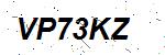 CAPTCHA verification image containing distorted text characters