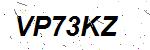 CAPTCHA verification image containing distorted text characters