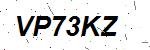 CAPTCHA verification image containing distorted text characters