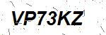 CAPTCHA verification image containing distorted text characters