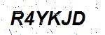 CAPTCHA verification image containing distorted text characters