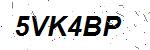 CAPTCHA verification image containing distorted text characters