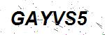 CAPTCHA verification image containing distorted text characters