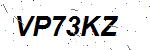 CAPTCHA verification image containing distorted text characters