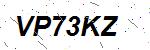 CAPTCHA verification image containing distorted text characters