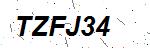 CAPTCHA verification image containing distorted text characters