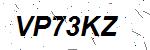 CAPTCHA verification image containing distorted text characters