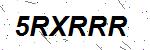 CAPTCHA verification image containing distorted text characters