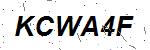 CAPTCHA verification image containing distorted text characters