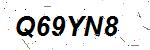 CAPTCHA verification image containing distorted text characters